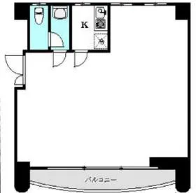 エストレーヤ広尾ビルの基準階図面