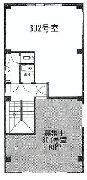 武藤ビルの基準階図面