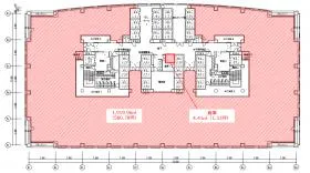 グランパークタワーの基準階図面