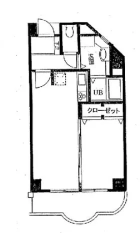 広尾ピア柴田ビルの基準階図面