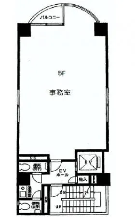 広尾AKビルの基準階図面