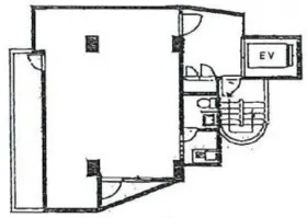 井上ビルの基準階図面