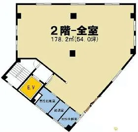 万寿金ビルの基準階図面