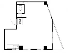 佐々木ビルの基準階図面