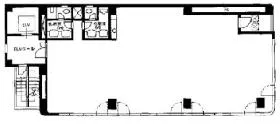 MRC(新宿5丁目ビル)の基準階図面