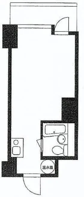 ニューライフ恵比寿ビルの基準階図面