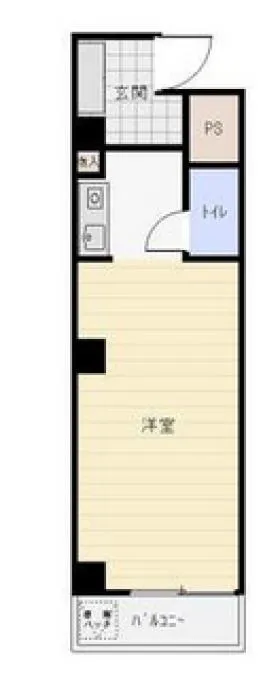 せらびEBISUビルの基準階図面