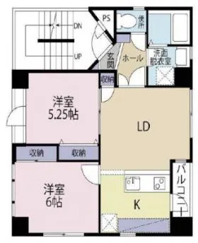 スイングビルの基準階図面