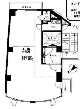 DAIYUビルの基準階図面