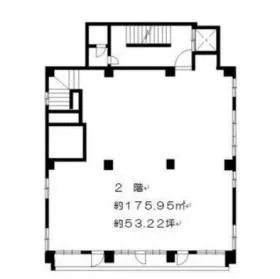 恵比寿フラワーマンションビルの基準階図面