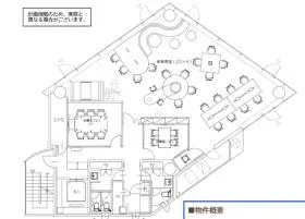 西武信用金庫恵比寿ビルの基準階図面