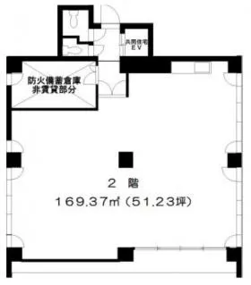 ミツワマンションの基準階図面