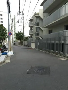 東常盤松マンションの外観