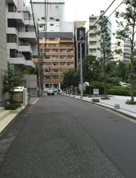 東常盤松マンションの外観
