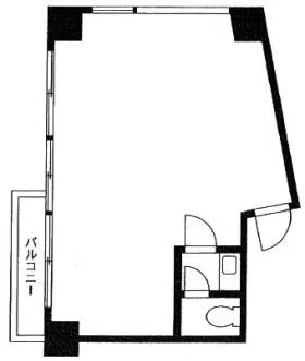 松岡ビルの基準階図面