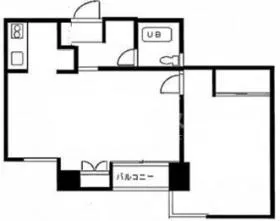 渋谷アトウビルの基準階図面