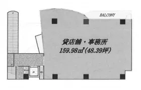 オークヒルズの基準階図面