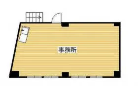 渡辺ビルの基準階図面