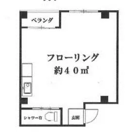 第2今井ビルの基準階図面