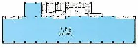 HASEMAN BLDGビルの基準階図面