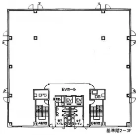 ノービィビルの基準階図面