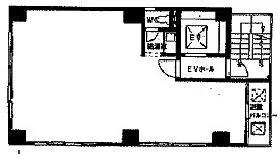 乗物町第一ビルの基準階図面
