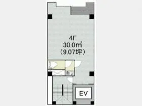 よしむらビルの基準階図面