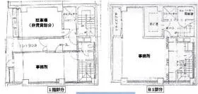KIT青山ビルの基準階図面