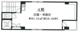 ナスタックビルの基準階図面