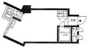 青山アルコーブビルの基準階図面