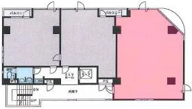 VORT AOYAMAビルの基準階図面