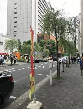 日鐵木挽ビルの外観