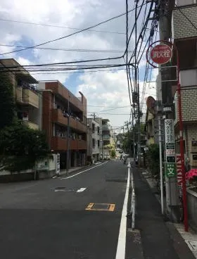 広尾マンションの外観