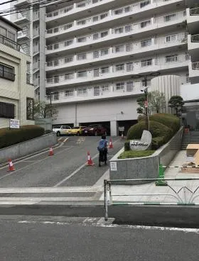 広尾マンションの外観