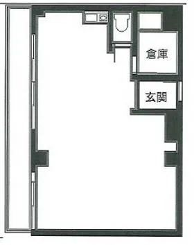 渋谷コープの基準階図面