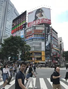 渋谷駅前ビルの外観