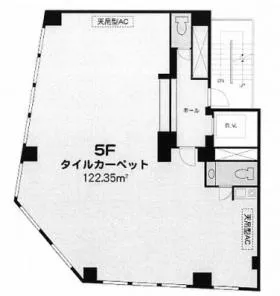 ミナミビルの基準階図面