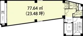 トップヒル並木の基準階図面