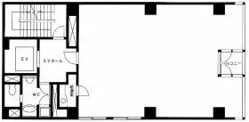 アライアンスビル渋谷壱番館の基準階図面