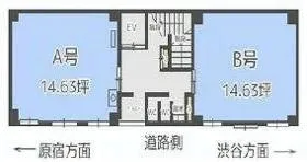 NCビルの基準階図面