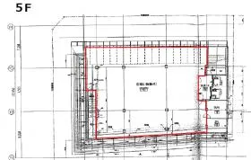 フレーム神南坂の基準階図面