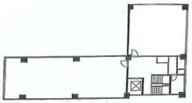 和田ビルの基準階図面