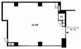 YS第1ビルの基準階図面