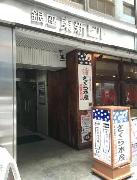 銀座東新ビルの外観