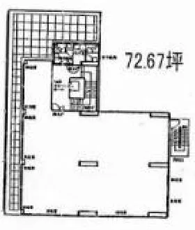 NKG東京第2ビルの基準階図面
