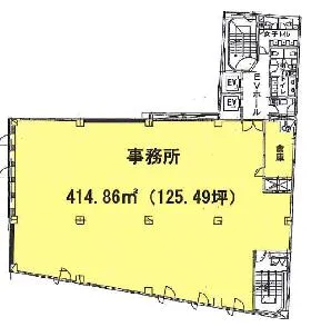 本郷第1ビルの基準階図面