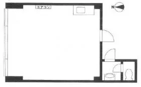 前川ビルの基準階図面