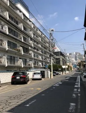 秀和第1南平台レジデンスビルの外観