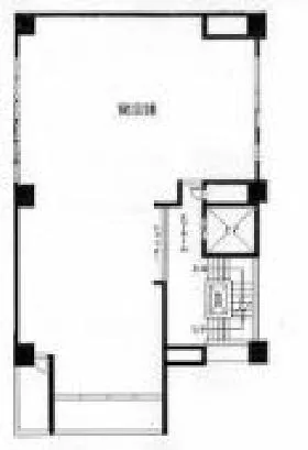 いちごフィエスタ渋谷ビルの基準階図面
