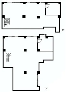 ノア渋谷パートⅡビルの基準階図面